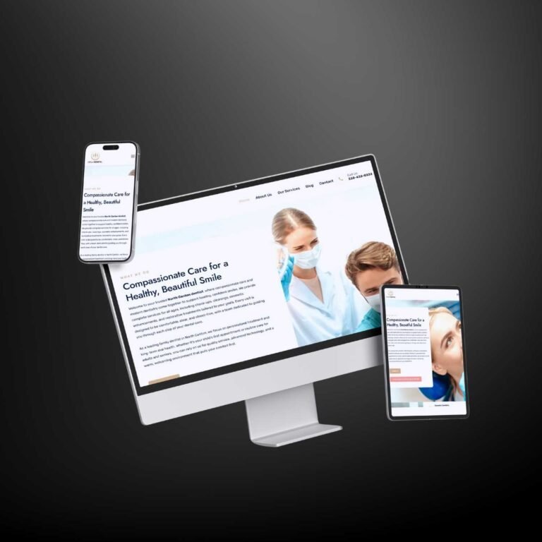 Cedar Dental Canton website