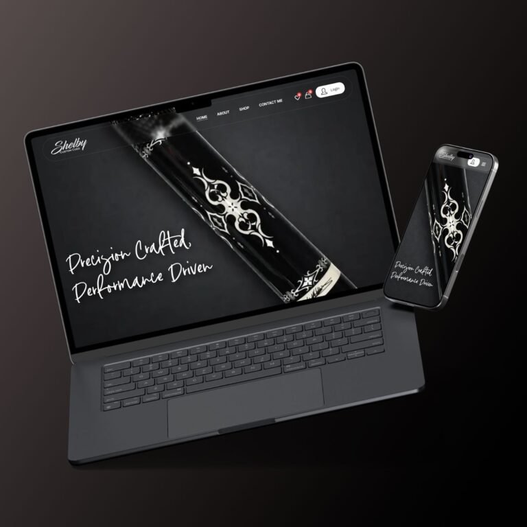 Shelby Custom Cues website