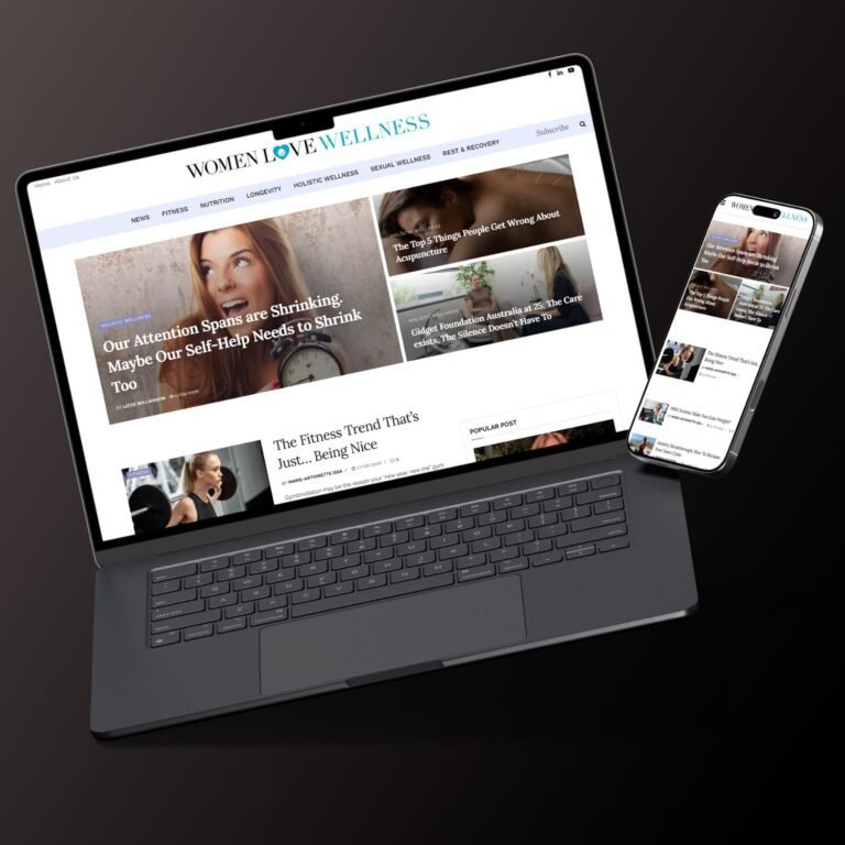 Women Love Wellness website